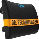 Everlasting Comfort The Original Lumbar Support Pillow for Office Chair - Improves Posture, Promotes Back Pain Relief - Superior Back Support for Gaming and Desk Chairs - Lumbar Pillow for Car, Couch