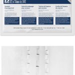 Digital Check Waffletechnology® Cleaning Cards for Check Scanners (15 Pack)