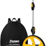 Zozen Measuring Wheel in Feet and Inches, Double Collapsible, Mechanical