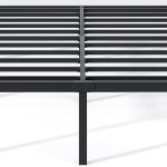 NEW JETO Metal Bed Frame,Queen Size Bed Frame with Storage Space,14 Inch