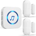 SanJie Door Chime Alarm When Open for Kids Safety, Home and Business