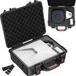 Starlink Mini Case, Waterproof Hard case Fits Star Link Mini Dish, Portable Shoulder Dual Carry Options with Precision Cut Foam for Starlink Accessories,Ideal for Travel and Camping