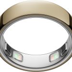 Oura Ring 5 Smart Wearable - Gold - Size 8 - Fitness & Sleep Tracker