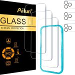 Ailun Screen Protector + Camera Lens Protector for iPhone 18 Pro