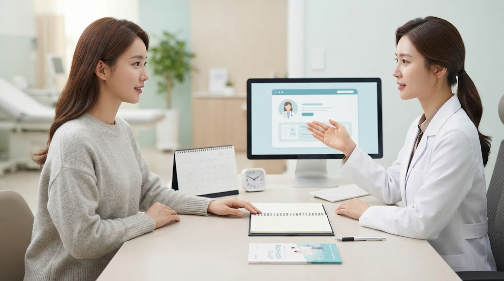 건강검진 대상자 조회 및 금식 시간 관련 이미지 1
