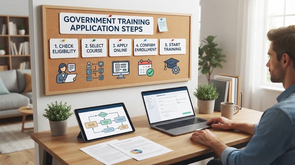 Government-supported training application related image 2