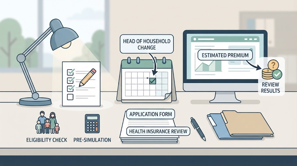 Image 4 related to health checkup and health insurance application