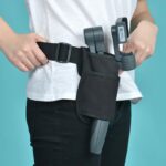 SLR 카메라 모노포드 전용 허리 가방 트레킹 폴 모바일 폰 짐벌 셀카 스틱 핸드헬드 스태빌라이저 휴대용 가방 - 이미지 2