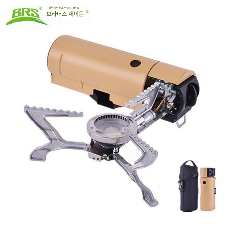 main_17923498941_0 BRS-99 통합 접이식 가스 스토브 야외 휴대용 대용량 화력 방풍 보관 용이 캠핑 피크닉 가스 스토브 - 이미지 1