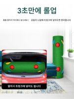 PGM 실내 골프 퍼팅 연습기 인조 그린 오피스 페어웨이 연습 매트 세트 폭 90cm - 이미지 3