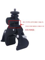 스포츠 카메라 짐벌 브라켓 자전거 클립 360도 회전 고정 클립 자전거 파이프 클램프 강력 클램프 - 이미지 3