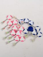 경쟁력 있는 엉킴 방지 낚시 공간 콩 충돌 방지 콩 O자형 다채로운 실리콘 비즈 콩 특별 100세트 대량 액세서리 - 이미지 2