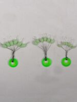 경쟁력 있는 엉킴 방지 낚시 공간 콩 충돌 방지 콩 O자형 다채로운 실리콘 비즈 콩 특별 100세트 대량 액세서리 - 이미지 3