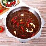 진하게 된 304 핫팟 이중맛 냄비 상업용 대용량 스테인리스 핫팟 냄비 가정용 핫팟 냄비 유도 조리기 전용 - 이미지 3