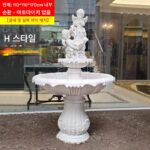 대형 유럽식 분수 거실 조각품 야외 암석 정원 연못 안뜰 수경 정원 장식 바닥 장식품 - 이미지 3