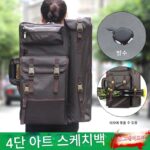 4-오픈 스케치백 아트아트 시험페인터 스페셜 방수다기능 A2 드로잉보드백 숄더 페인팅백 커피컬러