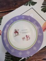 수출용 본차이나 피터래빗 만화 시리즈 본차이나 수프 접시 딥디쉬 전자레인지용 - 이미지 3