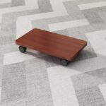 데스크탑 컴퓨터 메인프레임 메인프레임 섀시 랙, 범용 브레이크 휠 분리형 화분 랙, 습기 방지 보관 랙 - 이미지 4