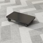 데스크탑 컴퓨터 메인프레임 메인프레임 섀시 랙, 범용 브레이크 휠 분리형 화분 랙, 습기 방지 보관 랙 - 이미지 5