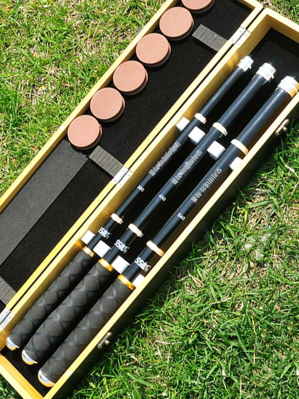 초단거리 미니 핸드로드 3.6~4.5.4m 카본 슈퍼하드 스트림로드 포켓로드 휴대용 낚싯대 3개