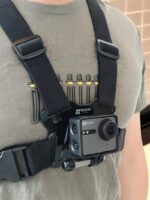 ezviz 형광석 스포츠 카메라 액세서리 낚시 비행 스키 어깨 보호대 가슴 스트랩 착용 가능 고정 클립 무료 배송 - 이미지 3