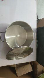 두꺼워진 스테인리스 스틸 복합 바닥 수프통 대용량 전자렌지 가스 범용 수프 냄비 상업용 가정용 복합 바닥 수프 냄비 - 이미지 4