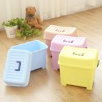 다기능 플라스틱 두꺼워진 휴대용 수납 의자 방수 버클 낚시 장난감 신발 의자 수납 상자 벤치 무료 배송 - 이미지 3