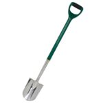 미다스 정원 도구 원예용 스테인리스 삽 야외 삽 삽 지렛대 파기 삽 농업용 파기 - 이미지 2