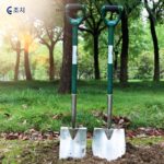 미다스 정원 도구 원예용 스테인리스 삽 야외 삽 삽 지렛대 파기 삽 농업용 파기 - 이미지 3