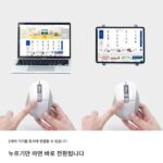 Xingrishe Elecom Yilike 블루투스 마우스 인체공학적 편안한 그립 피로 방지 iPad 무선 무소음 - 이미지 4