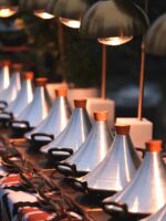 타지 냄비 한국식 건조 냄비 태국식 냄비 서양식 뷔페 단열 3겹 스틸 스튜 냄비 게 냄비 유도 조리기 범용 - 이미지 2