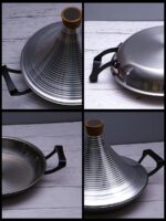 타지 냄비 한국식 건조 냄비 태국식 냄비 서양식 뷔페 단열 3겹 스틸 스튜 냄비 게 냄비 유도 조리기 범용 - 이미지 3