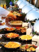 타지 냄비 한국식 건조 냄비 태국식 냄비 서양식 뷔페 단열 3겹 스틸 스튜 냄비 게 냄비 유도 조리기 범용 - 이미지 4