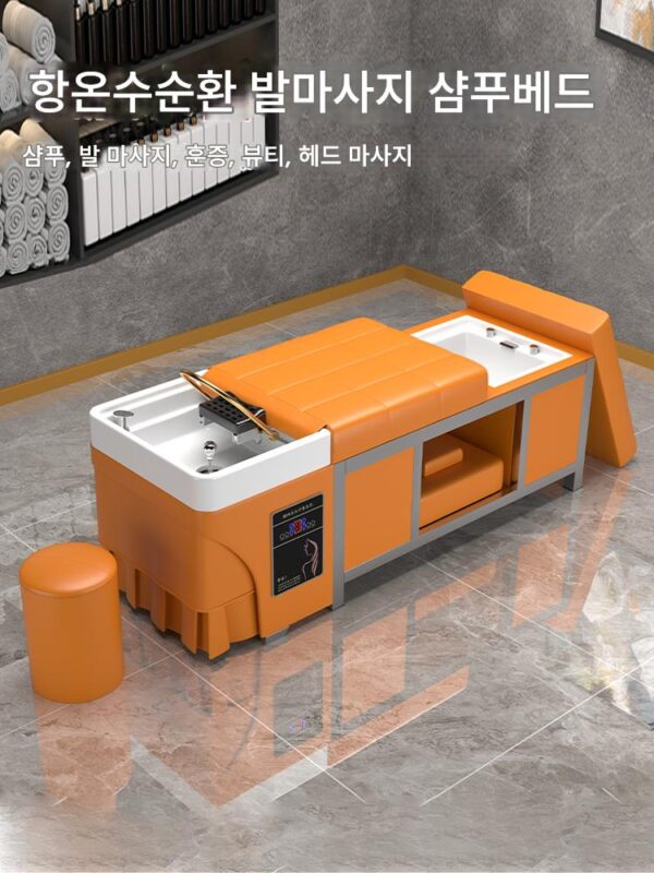 태국 마사지 풋 테라피 샴푸 베드 뷰티 살롱 헤어 살롱 스페셜 헤드 테라피 물 순환 훈증 발 담그기 통합형 발 욕조