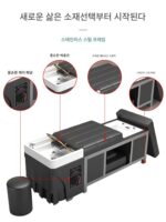 태국 마사지 풋 테라피 샴푸 베드 뷰티 살롱 헤어 살롱 스페셜 헤드 테라피 물 순환 훈증 발 담그기 통합형 발 욕조 - 이미지 4