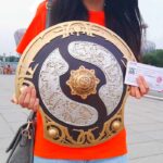 DOTA2 Dota TI10 게임 주변기기 1:1 초대형 국제 초대 챔피언 쉴드 이지스 불멸 쉴드 피규어