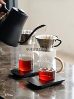 칼리타 일본 커피 케이크 필터 컵 얀시 종이 스테인리스 스틸 황동 깔때기 드립 도구 155185 - 이미지 3