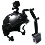 gopro11 헬멧 hero9/10 카메라 모바일 폰 헬멧 브라켓 암벽등반 전술 실시간 얼굴 캡처 애니메이션