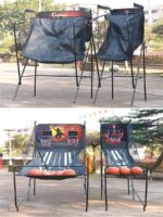 무료 배송 싱글 및 더블 전자 자동 득점 슈팅 머신 실내 성인 어린이 농구 스탠드 홈 슈팅 게임 머신 - 이미지 4