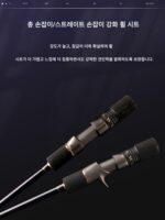 작은 노랑 오리 미끼 느리게 흔들리는 보트 낚싯대 세트 오프쇼어 보트 낚싯대 철판 솔리드 수입 링 낚싯대 검은 물고기 노랑 도미 - 이미지 2