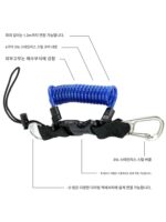 NiteScuba 다이빙 카메라 분실 방지 로프 스테인리스 스틸 분실 로프 고프로 스포츠 카메라 끈 액션4 - 이미지 2