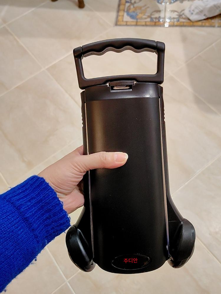 main_550020680667_0 알루미늄 합금 소형 트롤리 휴대용 접이식 짐 트롤리 소형 트레일러 미니 트롤리 쇼핑 트롤리 책가방 트롤리 - 이미지 1