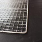 바베큐 메쉬 랙 작은 사각형 와이어 메쉬 바베큐 그물 큰 그릴 도구 바베큐 그릴 그물 - 이미지 2