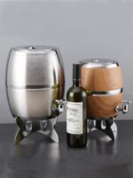 바 맥주통 스테인리스 스틸 생맥주통 신선한 맥주통 생맥주통 레드와인통 이중층 단열 벨트 수도꼭지