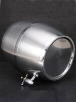 바 맥주통 스테인리스 스틸 생맥주통 신선한 맥주통 생맥주통 레드와인통 이중층 단열 벨트 수도꼭지 - 이미지 3