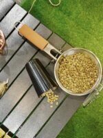 cafemasy 커피콩 로스팅 핸드넷 스테인리스 스틸 타구치 마모루 동일 스타일 로스팅 콩 네트 가정용 로스팅 콩 머신 로스팅 콩 네트 - 이미지 3