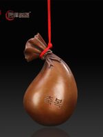 장쩌 구리 영혼 순수 구리 손잡이 조각 솔리드 포춘 백 포춘 백 돈 가방 수집 부 놀이 조각 펜던트 허리 장식품