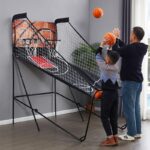 탑 스포츠 실내 전자 농구 슈팅 머신 자동 득점 홈 농구 게임 어린이 성인 농구 스탠드 - 이미지 2