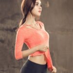 이탈리아 ZPPSN 요가복 여성용 상의 가을 겨울 신상품 프로 스포츠 러닝 피트니스 수트 투피스 세트 - 이미지 2