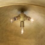 구리 레스토랑 바 샹들리에 미국 스타일 심플한 디자이너 모델 룸 스터디 의류 매장 엔지니어링 램프 및 랜턴 - 이미지 4